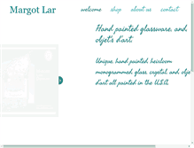 Tablet Screenshot of margotlar.com
